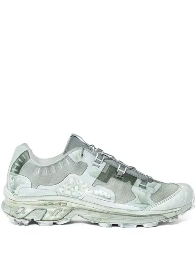 11 By Boris Bidjan Saberi Logo Patch Trainers In Alga