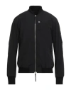 11 By Boris Bidjan Saberi Man Jacket Black Size L Cotton, Nylon