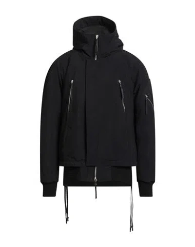 11 By Boris Bidjan Saberi Man Puffer Black Size L Polyester