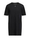 11 By Boris Bidjan Saberi Man T-shirt Black Size L Cotton In Black