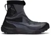11 By Boris Bidjan Saberi Navy Salomon Edition Bamba 2 High Gtx V2 Sneakers In Black Dye