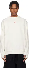 11 By Boris Bidjan Saberi Off-white Cr4 Sweatshirt In Off White