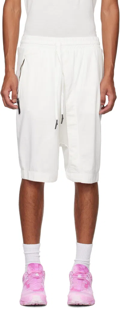 11 By Boris Bidjan Saberi Off-white P34 Shorts