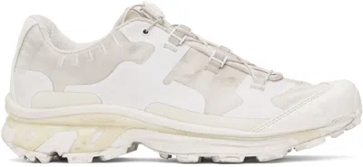 11 By Boris Bidjan Saberi Off-white Salomon Edition Bamba 5 Trainers In Ice Grey
