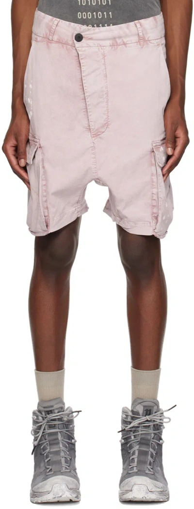 11 By Boris Bidjan Saberi Pink P20 Shorts In Mellow Rose