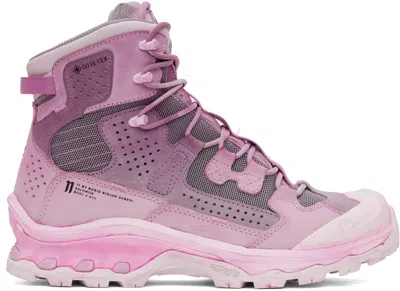 11 By Boris Bidjan Saberi Pink Salomon Edition 2 Gtx Boots In Pink Panter