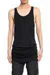 11 By Boris Bidjan Saberi Black T1b Tank Top In Black