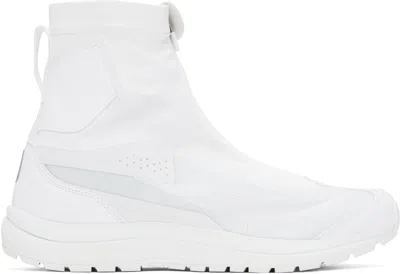 11 By Boris Bidjan Saberi White Salomon Edition Bamba 2 High V2 Sneakers