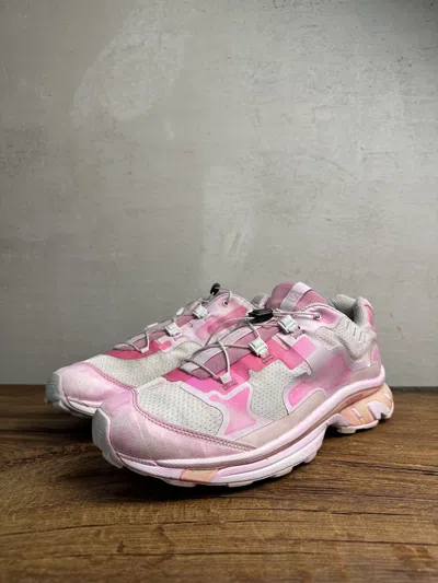 Pre-owned 11 By Boris Bidjan Saberi X Boris Bidjan Saberi 11 Boris Bidjan Saberi Salomon Pink Panther Bamba 5 Sneakers (size 10.5)