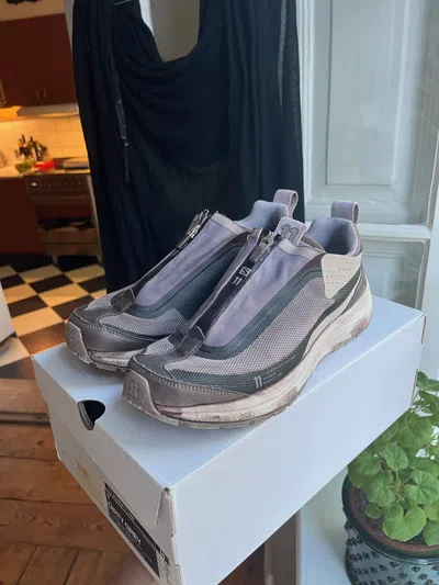 Pre-owned 11 By Boris Bidjan Saberi X Boris Bidjan Saberi Bbs X Salomon Bamba 2 Low Dirty Grey Shoes (size 9.5)
