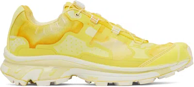 11 By Boris Bidjan Saberi Yellow Salomon Edition Bamba 5 Trainers