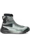11 By Boris Bidjan Saberi Zip-up Hi-top Sneakers In 灰色