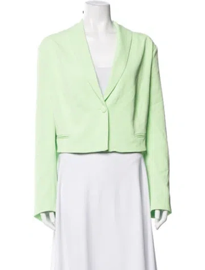 Pre-owned 11 Honore Blazer In Green