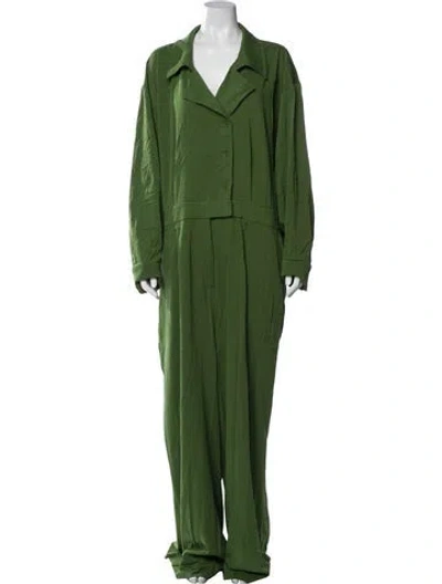 Pre-owned 11 Honore Jumpsuit In Green