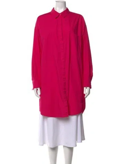 Pre-owned 11 Honore Long Dress In Pink