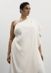 11 Honore 11 Honoré Longline Cape Top In White