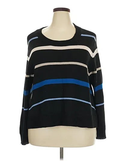 Pre-owned 11 Honore Pullover Sweater In Black