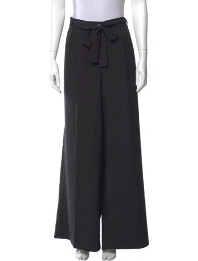 Pre-owned 11 Honore Wide Leg Pants In Black