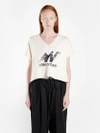 Aalto After Nature Print Cotton Crop Top In Runway Piece