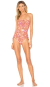 SPELL & THE GYPSY COLLECTIVE FLOWER CHILD BANDEAU ONE PIECE,174763G71