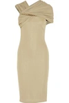 GIVENCHY WOMAN CHAIN-EMBELLISHED DRESS IN BEIGE JERSEY BEIGE,US 4772211931878703