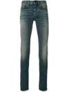 SAINT LAURENT SLIM FIT JEANS,494361Y964Q12530459