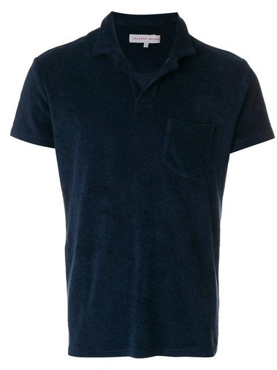 Orlebar Brown Classic Polo Shirt In Blue