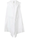 LOST & FOUND LOST & FOUND ROOMS SLEEVELESS LONGLINE CARDIGAN - WHITE,M22339231R12521934