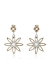 ERICKSON BEAMON MY ONE AND ONLY 24K GOLD-PLATED CRYSTAL AND PEARL EARRINGS,S17OOER05