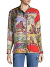 ETRO Circus Silk Tunic