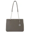 DKNY BRYANT PARK LARGE LEATHER SHOULDER BAG