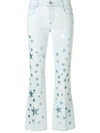 STELLA MCCARTNEY Stars紧身小喇叭裤,475508SKH0512533146