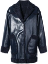 OPENING CEREMONY REVERSIBLE SHEARLING COAT,W17AEB1105512523091