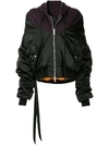 Ben Taverniti Unravel Project Oversized Hooded Bomber Jacket