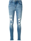 J BRAND DISTRESSED SKINNY JEANS,JB00101512513930