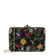 JUDITH LEIBER FLORALMORNING GLORY CLUTCH BAG,P000000000005848132