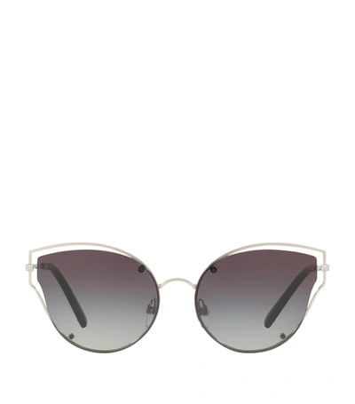 Valentino Cut-out Metal Butterfly Sunglasses In Black