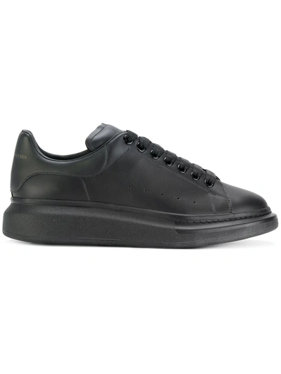Tod's Alexander Mcqueen Toe Cap Oversized Sneakers - 黑色 In Black