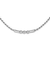 HULCHI BELLUNI 18K WHITE GOLD TRESORE DIAMOND PENDANT NECKLACE, 16,20256WW