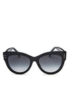 FENDI WOMEN'S CAT EYE SUNGLASSES, 56MM,FF0282FS