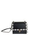 FENDI Small Kan I Scallop Faux Pearl & Leather Shoulder Bag