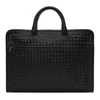 BOTTEGA VENETA Black Classic Intrecciato Briefcase,248395 VQ131