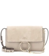 CHLOÉ Faye Small leather shoulder bag,P00303357