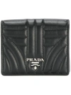 PRADA flap logo wallet,1MV2042D9112530139