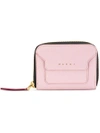 MARNI MARNI PANELLED COIN PURSE - PINK,PFMOT02U07LV52012533915