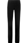 NARCISO RODRIGUEZ WOMAN STRETCH-WOOL STRAIGHT-LEG PANTS BLACK,US 4772211933208828