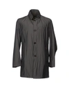 Moorer Full-length Jacket In Lead