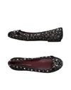 MARC BY MARC JACOBS BALLET FLATS,11384559LW 13