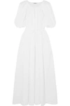 JIL SANDER COTTON-POPLIN MAXI DRESS