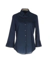 AQUASCUTUM Solid color shirts & blouses,38703107SX 4